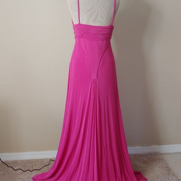 NWOT A-Line Evening Dress by Beyond-Jovani in Pink - Picture 3 of 4